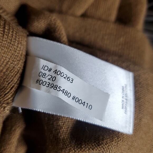 Express Oversized Brown Merino Wool Blend Turtle neck sweater Lightweight XXL - Picture 9 of 11